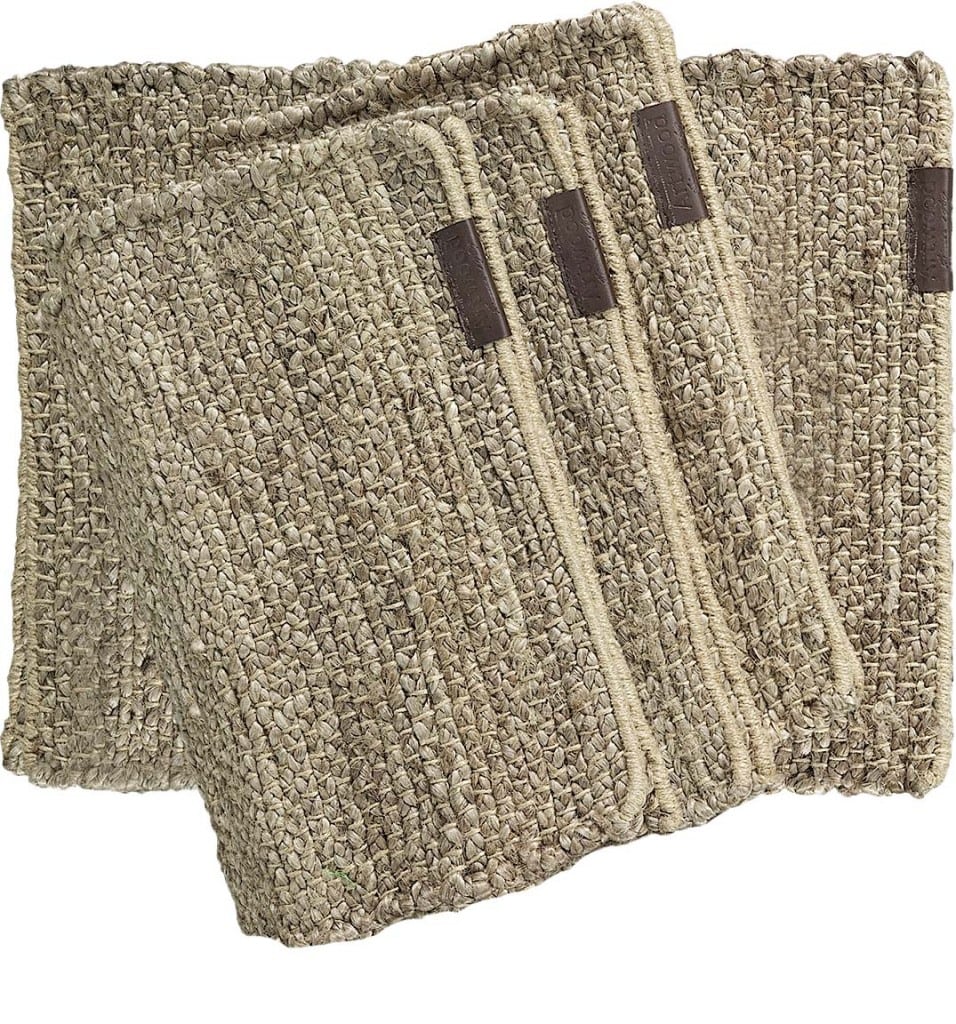Hemp Natural Placemats Set 4 Artwood