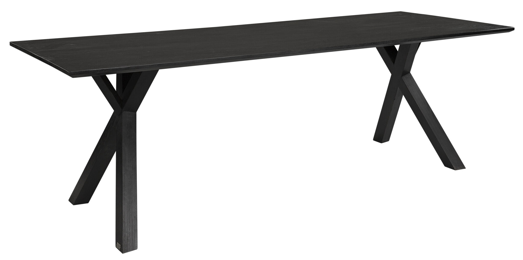 Reed Dining Table Black Artwood